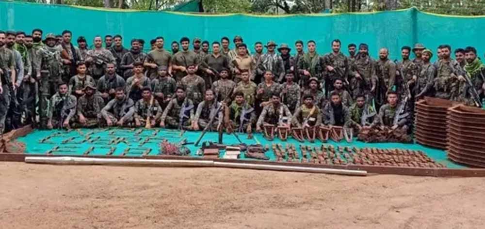 जवानों की बड़ी कामयाबी : कोईमेंटा जंगल से नक्सलियों का विस्फोटक जखीरा बरामद
