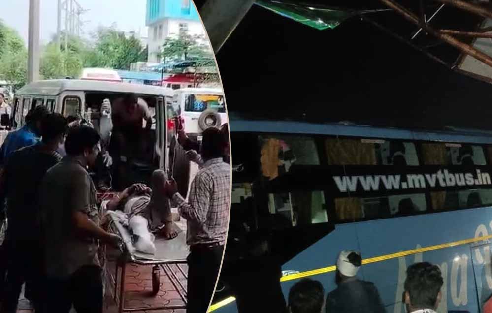 शिवपुरी में हादसा: क्लीनर चला रहा था बस, पोल से टकराने पर 20 यात्री घायल शिवपुरी में हादसा: क्लीनर चला रहा था बस, पोल से टकराने पर 20 यात्री घायल