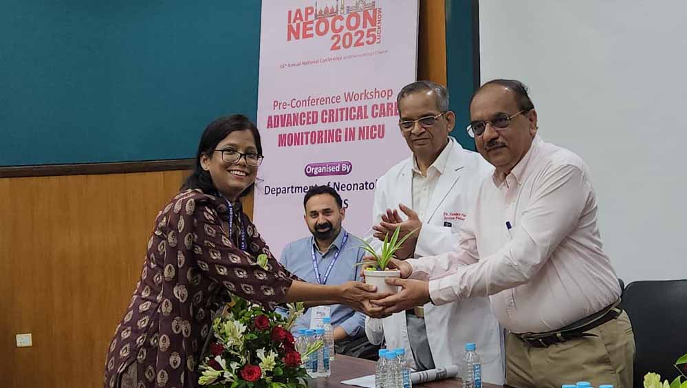 नियोनेटोलॉजी आई सी यू में उन्नत क्रिटिकल केयर मॉनिटरिंग पर प्री कान्फ्रेंस वर्कशॉप नियोनेटोलॉजी आई सी यू में उन्नत क्रिटिकल केयर मॉनिटरिंग पर प्री कान्फ्रेंस वर्कशॉप