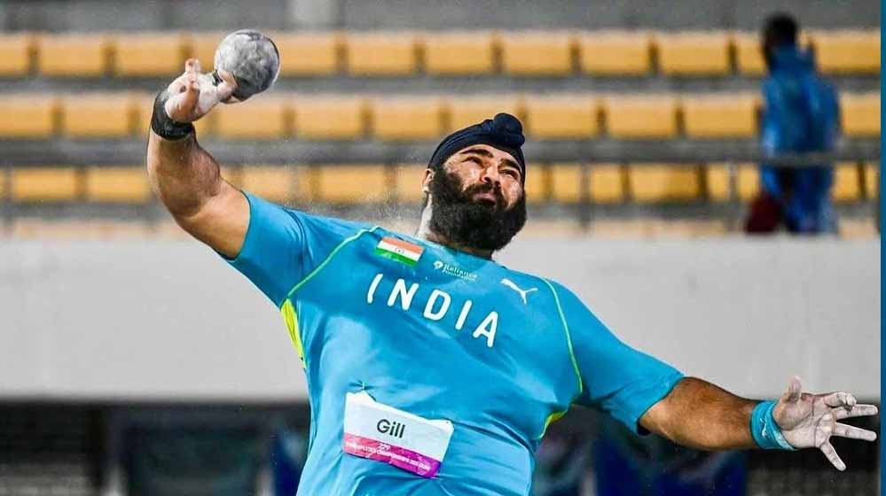 मुख्यमंत्री डॉ. यादव ने शॉट पुट खिलाड़ी गिल को दी बधाई मुख्यमंत्री डॉ. यादव ने शॉट पुट खिलाड़ी गिल को दी बधाई