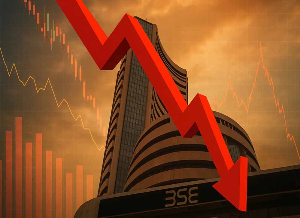 ट्रंप के 50% टैरिफ से हिली मार्केट, Sensex-Nifty में भारी गिरावट, ये 10 शेयर हुए प्रभावित ट्रंप के 50% टैरिफ से हिली मार्केट, Sensex-Nifty में भारी गिरावट, ये 10 शेयर हुए प्रभावित