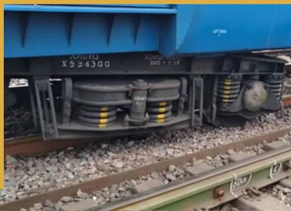 रायपुर: उरकुरा-आरएसडी लाइन पर मालगाड़ी पटरी से उतरी, रेलवे अधिकारियों ने संभाला मोर्चा