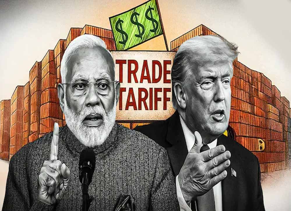 ट्रम्प ने लगाया 50% टैरिफ, भारत के श्रम-प्रधान क्षेत्र पर असर; पीएम मोदी ने चतुर कदम उठाया ट्रम्प ने लगाया 50% टैरिफ, भारत के श्रम-प्रधान क्षेत्र पर असर; पीएम मोदी ने चतुर कदम उठाया