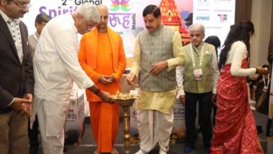 CM मोहन यादव और केंद्रीय मंत्री गजेंद्र सिंह शेखावत ने किया आध्यात्मिक कॉन्क्लेव का शुभारंभ