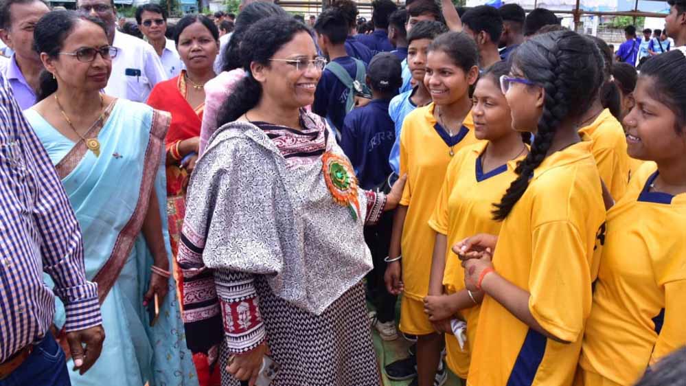 रायपुर : विधायक सुश्री उसेंडी ने 25वीं राज्य स्तरीय शालेय क्रीड़ा प्रतियोगिता का किया शुभारंभ रायपुर : विधायक सुश्री उसेंडी ने 25वीं राज्य स्तरीय शालेय क्रीड़ा प्रतियोगिता का किया शुभारंभ