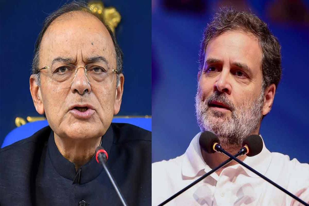 राहुल गांधी के बयान पर BJP का पलटवार: 2019 में निधन के बाद जेटली कैसे मिले? राहुल गांधी के बयान पर BJP का पलटवार: 2019 में निधन के बाद जेटली कैसे मिले?