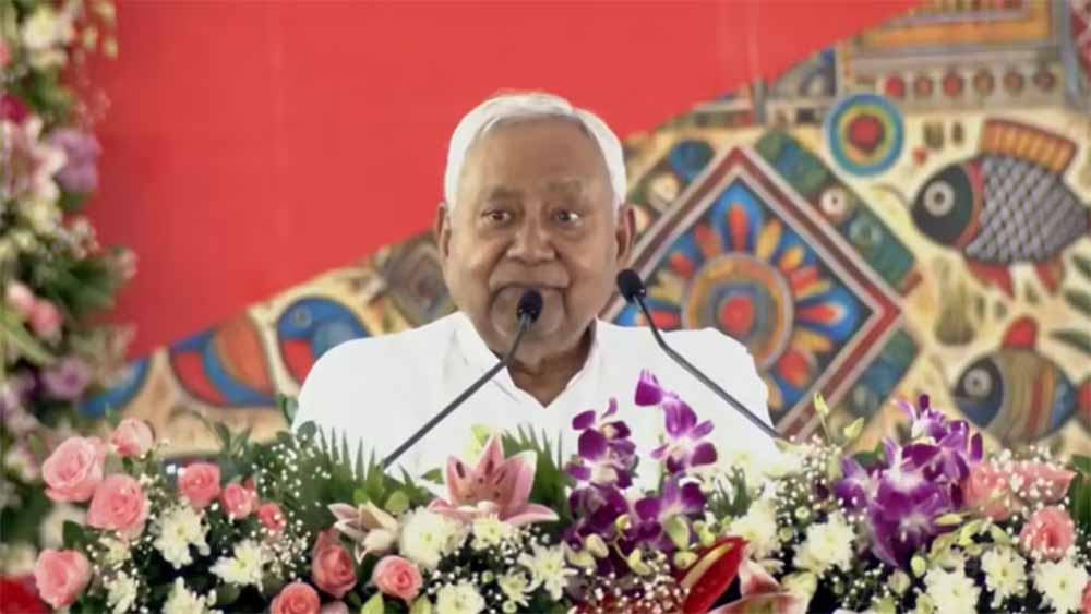 बोधगया से नीतीश का वादा: चुनाव से पहले 50 हजार युवाओं को नौकरी