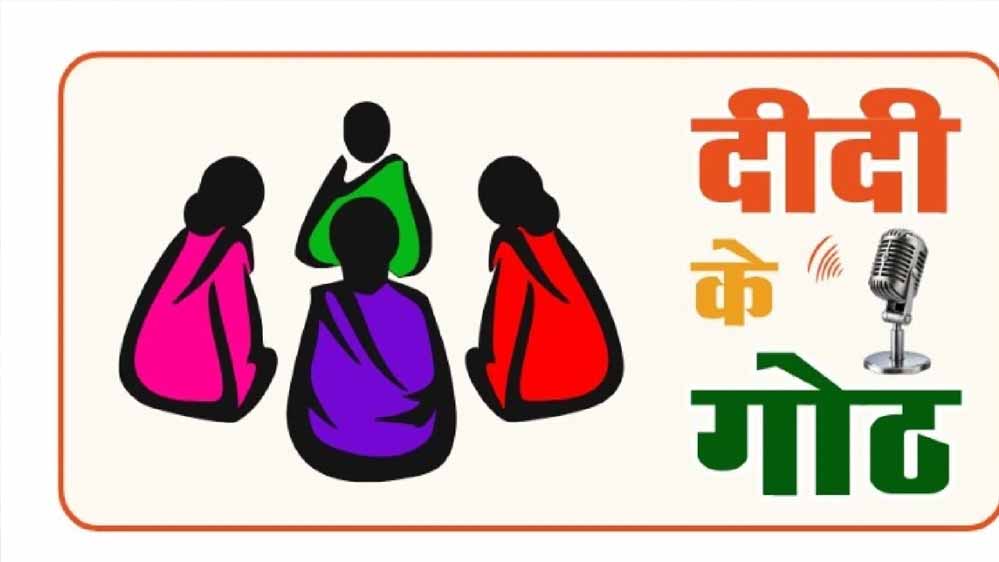 ग्रामीण महिलाओं के सशक्तिकरण की दिशा में पंचायत एवं ग्रामीण विकास विभाग की नई पहल : ‘दीदी के गोठ’ रेडियो कार्यक्रम का होगा शुभारंभ ग्रामीण महिलाओं के सशक्तिकरण की दिशा में पंचायत एवं ग्रामीण विकास विभाग की नई पहल : ‘दीदी के गोठ’ रेडियो कार्यक्रम का होगा शुभारंभ