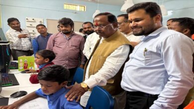रायपुर : मंत्री रामविचार नेताम ने किया आश्रम के कल्पना कक्ष का निरीक्षण