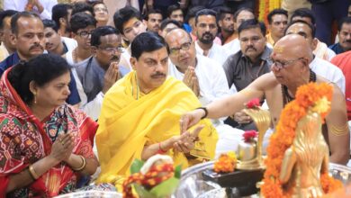 महाकाल मंदिर में पर्जन्य अनुष्ठान, CM मोहन यादव सहित 66 पंडितों ने की पूजा
