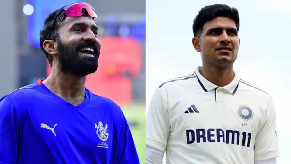 कार्तिक ने शुभमन की प्रशंसा करते हुए उन्हें सुझाव भी दिया