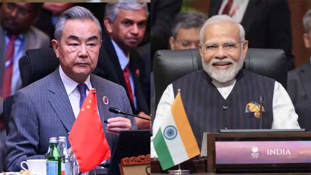 ट्रंप टैरिफ विवाद के बीच चीनी विदेश मंत्री वांग यी ने PM मोदी से की मुलाकात, सीमा मुद्दे पर चर्चा ट्रंप टैरिफ विवाद के बीच चीनी विदेश मंत्री वांग यी ने PM मोदी से की मुलाकात, सीमा मुद्दे पर चर्चा