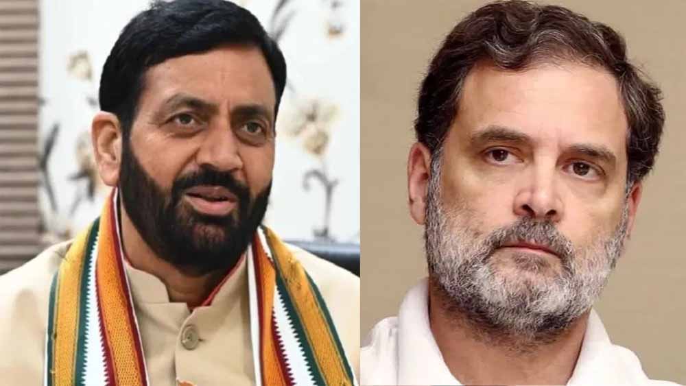 CM सैनी का तीखा हमला: राहुल गांधी का इलाज तांत्रिक से कराने की दी सलाह CM सैनी का तीखा हमला: राहुल गांधी का इलाज तांत्रिक से कराने की दी सलाह