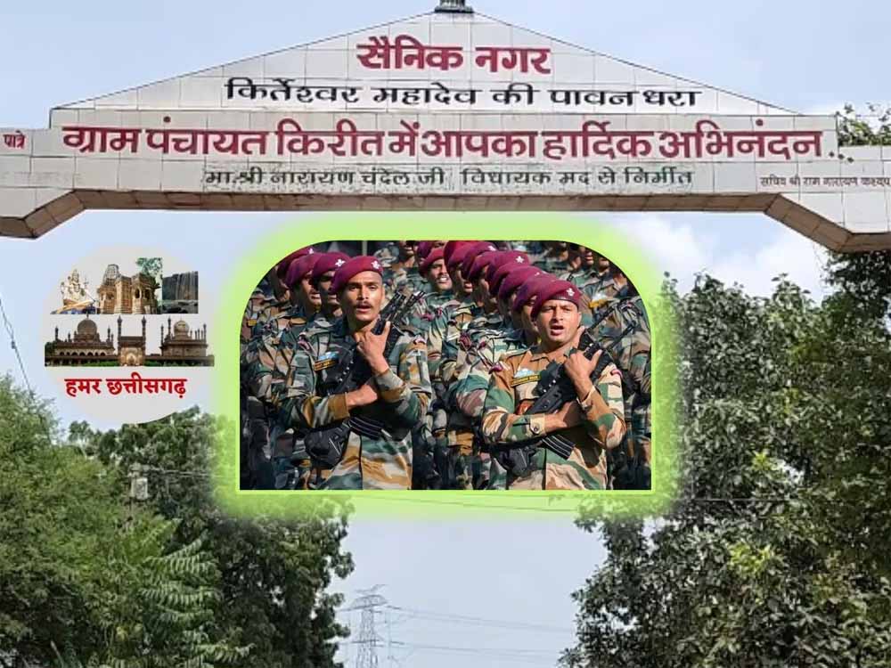 हमर छत्तीसगढ़: जहां हर घर से निकलते हैं वीर सैनिक, एक अनोखे गांव की कहानी हमर छत्तीसगढ़: जहां हर घर से निकलते हैं वीर सैनिक, एक अनोखे गांव की कहानी