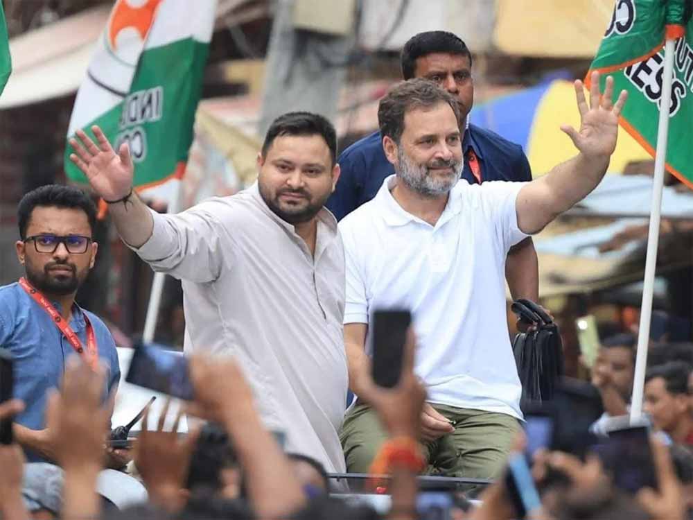 तेजस्वी यादव का ऐलान: अगली बार प्रधानमंत्री होंगे राहुल गांधी