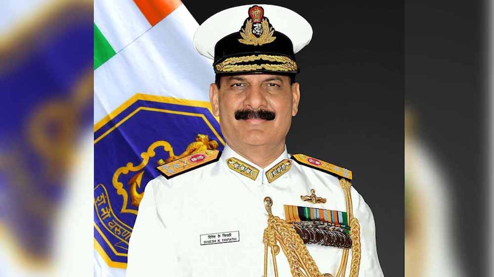 श्रीलंका दौरे पर नौसेना प्रमुख एडमिरल दिनेश त्रिपाठी, PM हरिनी से करेंगे मुलाकात