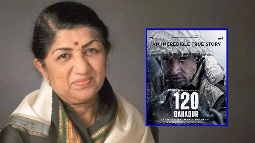 लता मंगेशकर की जयंती पर ‘120 बहादुर’ का खास टीजर होगा रिलीज