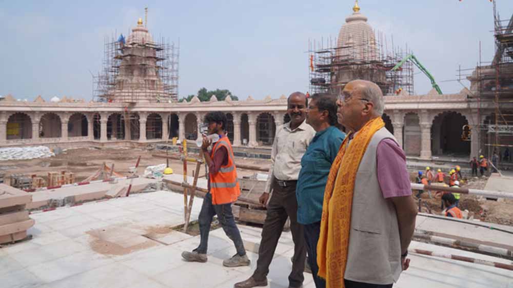 राम मंदिर निर्माण पर अब तक 1400 करोड़ खर्च, L&T और TCS का कार्यकाल बढ़ा – 200 करोड़ से बनेंगी गैलरियां राम मंदिर निर्माण पर अब तक 1400 करोड़ खर्च, L&T और TCS का कार्यकाल बढ़ा – 200 करोड़ से बनेंगी गैलरियां