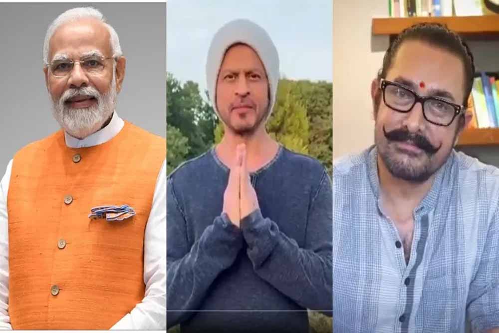 ‘आपकी ऊर्जा युवाओं को भी मात देती है’, शाहरुख-आमिर ने दी पीएम मोदी को जन्मदिन की शुभकामनाएं ‘आपकी ऊर्जा युवाओं को भी मात देती है’, शाहरुख-आमिर ने दी पीएम मोदी को जन्मदिन की शुभकामनाएं