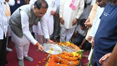 मुख्यमंत्री साय ने पूर्व प्रांत प्रचारक श्रद्धेय शांताराम जी को दी श्रद्धांजलि