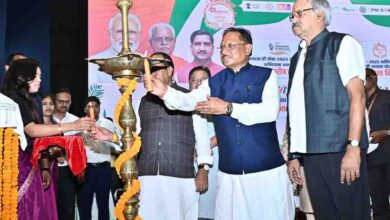 मुख्यमंत्री विष्णु देव साय नगरीय प्रशासन विभाग के स्वच्छता, आवास और लोक कल्याण उत्सव में हुए शामिल