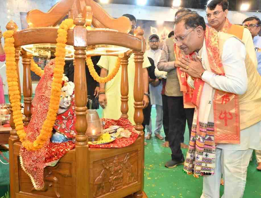 उत्साह, उमंग और सद्भावना बढ़ाने का पर्व है नवरात्रि : मुख्यमंत्री साय
