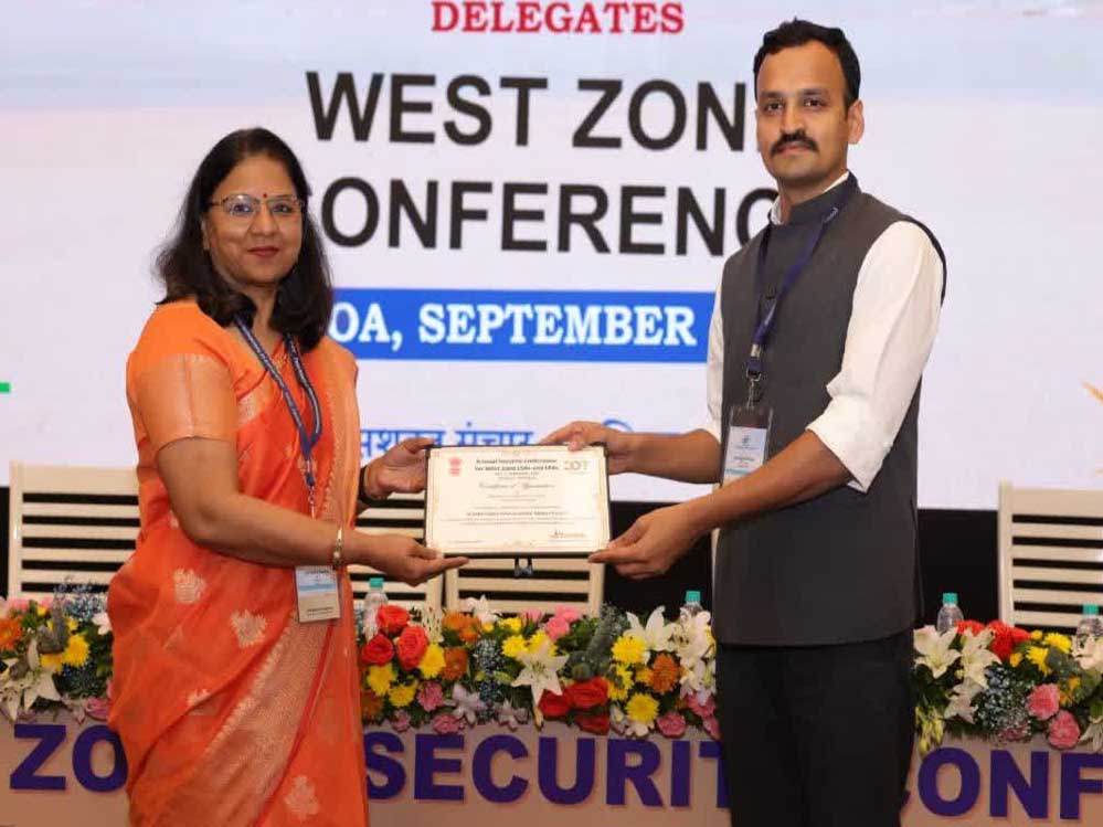 गोवा में मंडला पुलिस को मिला सम्मान, राजस्थान, महाराष्ट्र और गुजरात को पीछे छोड़ा