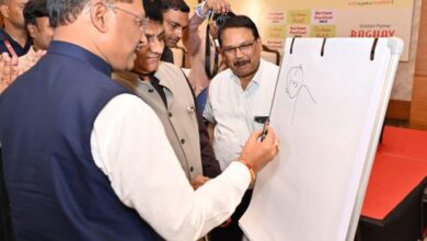 मनोरंजन के साथ ही कार्टून समाज को जागरूक करने वाली कला भी – मुख्यमंत्री साय
