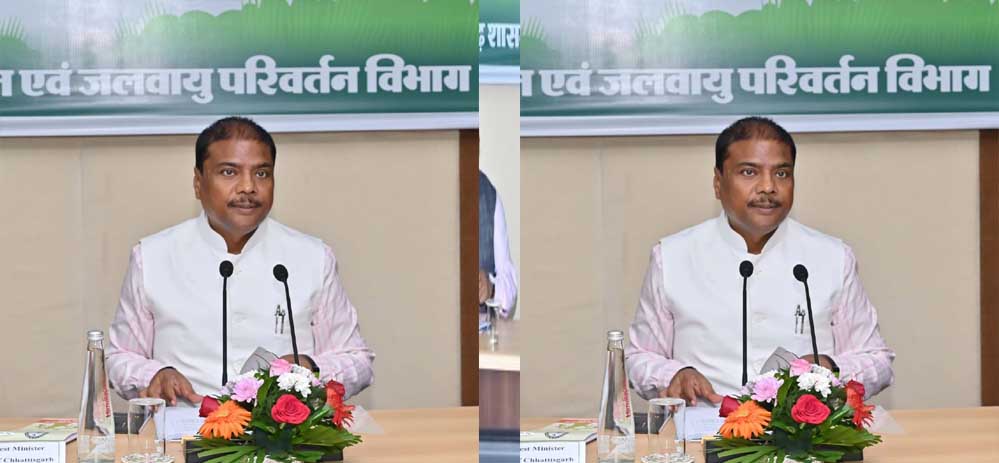 रायपुर : जनकल्याणकारी निर्णयों से वनवासियों की आय में हो रही बढ़ोत्तरी:वन मंत्री  केदार कश्यप