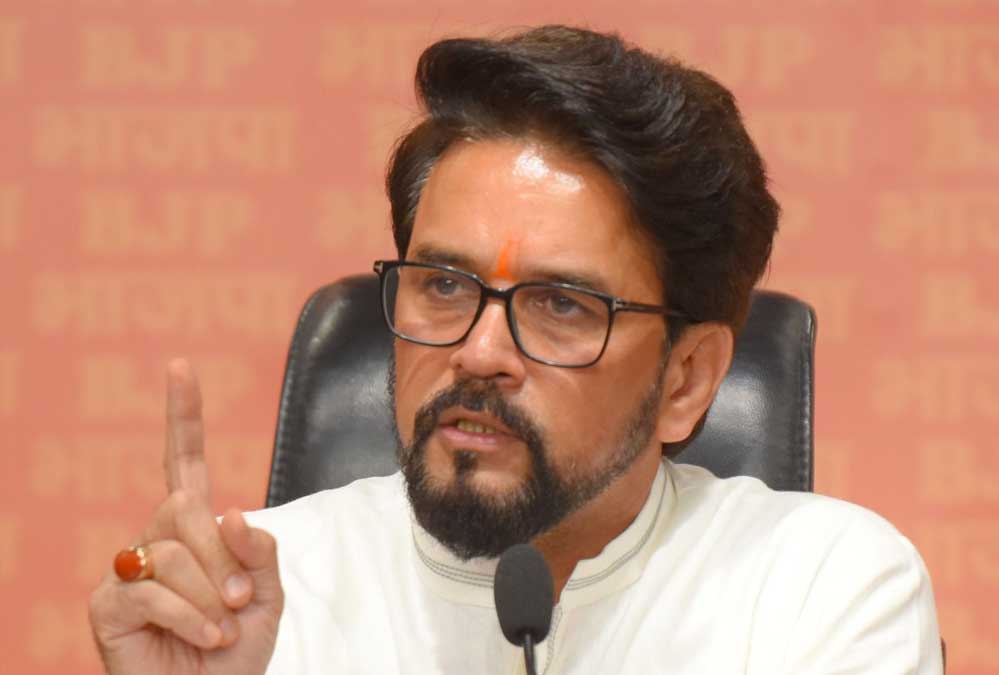 धमाका नहीं, ड्रामा कर रहे राहुल गांधी: अनुराग सिंह ठाकुर 