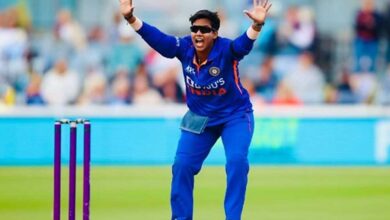 दीप्ति शर्मा ने तोड़ी चुप्पी: हैंडशेक विवाद पर खुलकर बोलीं, महिला टीम भी सूर्या ब्रिगेड की राह पर? दीप्ति शर्मा ने तोड़ी चुप्पी: हैंडशेक विवाद पर खुलकर बोलीं, महिला टीम भी सूर्या ब्रिगेड की राह पर?