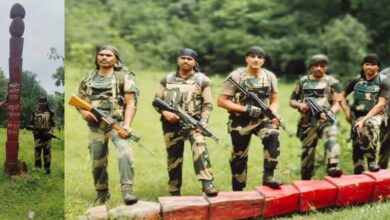 नक्सली नागेश का 14 फीट ऊंचा स्मारक ढहा, BSF की बड़ी कार्रवाई