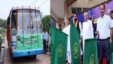 सीएम नीतीश ने विज्ञान-प्रौद्योगिकी शिक्षा की योजनाओं का किया शुभारंभ, प्रदर्शनी बस को दिखाई हरी झंडी सीएम नीतीश ने विज्ञान-प्रौद्योगिकी शिक्षा की योजनाओं का किया शुभारंभ, प्रदर्शनी बस को दिखाई हरी झंडी