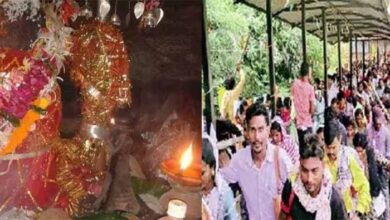 लिंगेश्वरी माता के दरबार में उमड़ी श्रद्धा : संतान सुख के लिए उमड़े भक्त