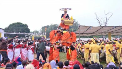 रायपुर : महिला एवं बाल विकास मंत्री श्रीमती राजवाड़े संबलपुर में करमा तिहार उत्सव में शामिल हुईं रायपुर : महिला एवं बाल विकास मंत्री श्रीमती राजवाड़े संबलपुर में करमा तिहार उत्सव में शामिल हुईं