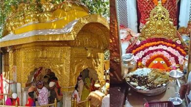 माता चिंतपूर्णी मंदिर में नवरात्र को लेकर सुरक्षा बढ़ी, तीर्थयात्रियों के लिए कड़े इंतजाम माता चिंतपूर्णी मंदिर में नवरात्र को लेकर सुरक्षा बढ़ी, तीर्थयात्रियों के लिए कड़े इंतजाम