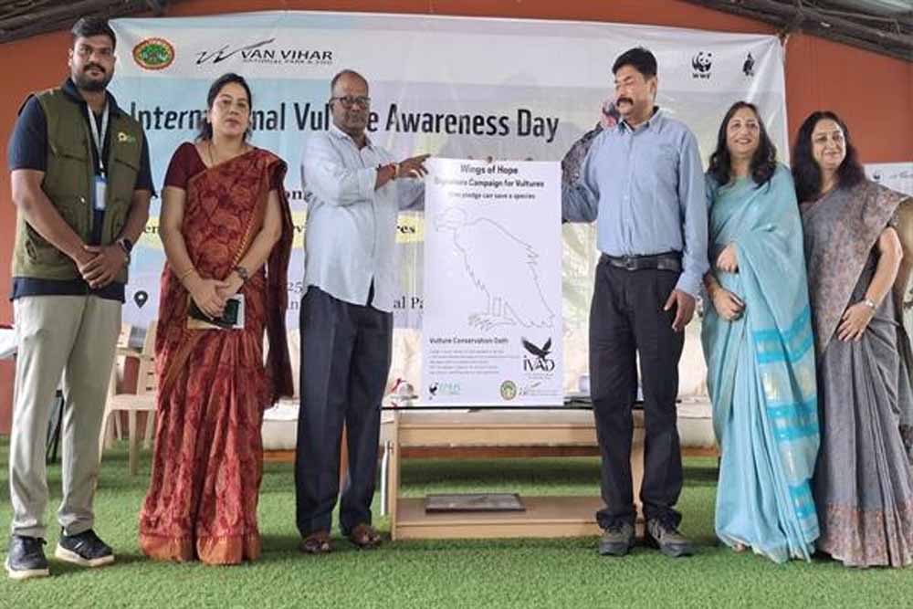 वन विहार में मनाया गया अंतर्राष्ट्रीय गिद्ध दिवस, हुए जागरूकता कार्यक्रम वन विहार में मनाया गया अंतर्राष्ट्रीय गिद्ध दिवस, हुए जागरूकता कार्यक्रम