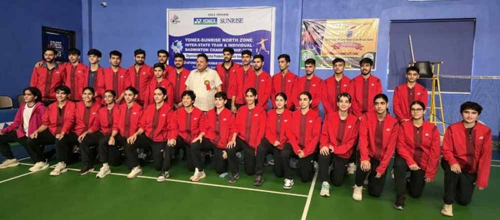हरियाणा के नाम नॉर्थ जोन बैडमिंटन चैंपियनशिप का खिताब