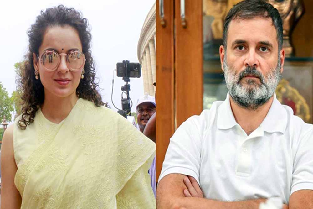 राहुल गांधी पर कंगना का हमला: कहा- देश की छवि की चिंता नहीं राहुल गांधी पर कंगना का हमला: कहा- देश की छवि की चिंता नहीं