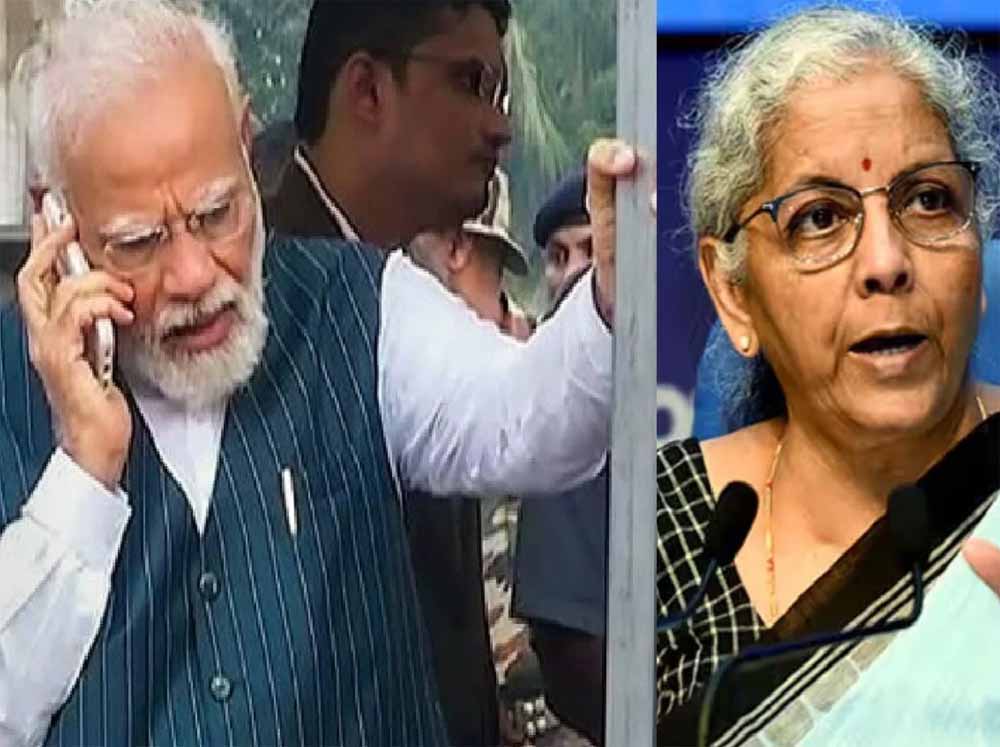मोदी ने सीतारमण को किया खास कॉल, कहा – एक बार जीएसटी को देखो, जानें पूरा मामला