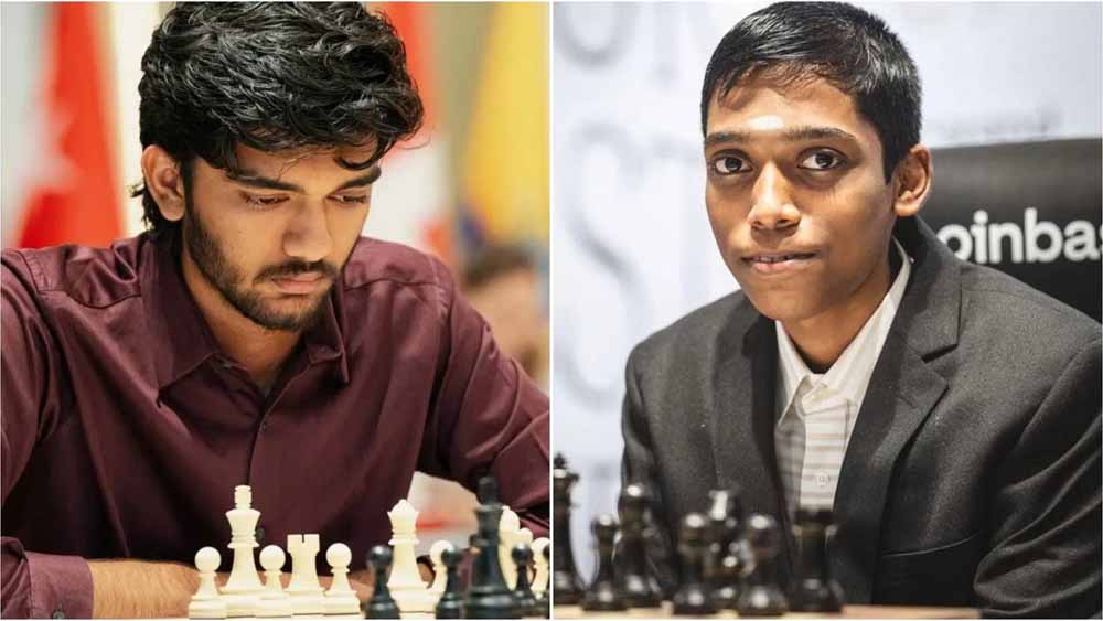 फिडे ग्रां प्री स्विस 2025: गुकेश ड्रॉ पर रुके, प्रज्ञानानंद की शानदार जीत, वैशाली शीर्ष पर फिडे ग्रां प्री स्विस 2025: गुकेश ड्रॉ पर रुके, प्रज्ञानानंद की शानदार जीत, वैशाली शीर्ष पर