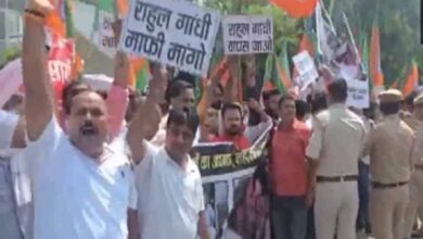 रायबरेली में हंगामा: राहुल गांधी के स्वागत में नहीं, विरोध में जुटे लोग, योगी के मंत्री ने रोका काफिला