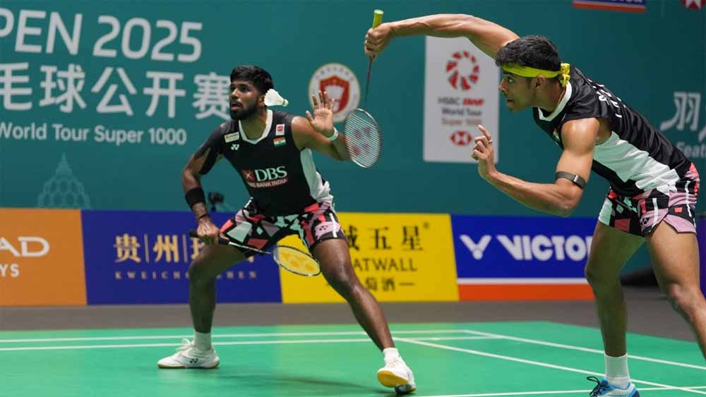 हांगकांग ओपन: सात्विक-चिराग क्वार्टर फाइनल में पहुंचे, सेन और प्रणय में होगी कड़ी टक्कर हांगकांग ओपन: सात्विक-चिराग क्वार्टर फाइनल में पहुंचे, सेन और प्रणय में होगी कड़ी टक्कर