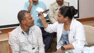 राज्य निर्वाचन आयोग के कर्मचारियों का हुआ नेत्र परीक्षण राज्य निर्वाचन आयोग के कर्मचारियों का हुआ नेत्र परीक्षण