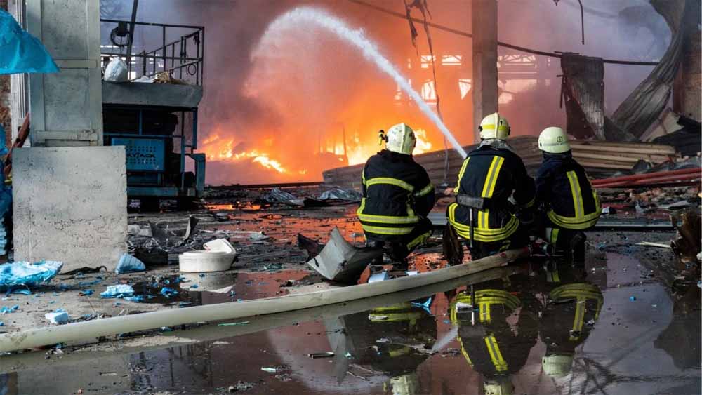 रूस का बड़ा हमला: यूक्रेन पर दागे 500 से ज्यादा ड्रोन और मिसाइलें