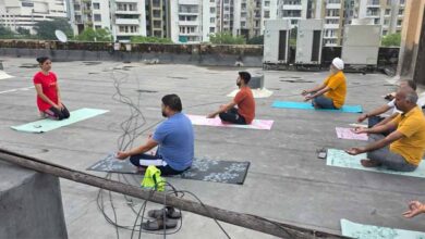 नगरीय प्रशासन संचालनालय में योग शिविर का आयोजन नगरीय प्रशासन संचालनालय में योग शिविर का आयोजन