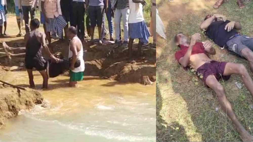 मधुमक्खियों के हमले से बचते हुए तालाब में कूदे पिता-पुत्र, दोनों की डूबने से मौत मधुमक्खियों के हमले से बचते हुए तालाब में कूदे पिता-पुत्र, दोनों की डूबने से मौत