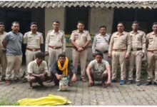 वन विभाग की तत्परता से पकड़े गए तीन आरोपी