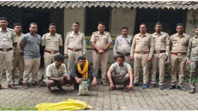 वन विभाग की तत्परता से पकड़े गए तीन आरोपी