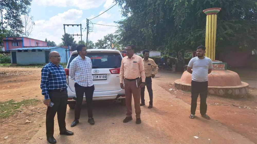 सरदार पटेल की 150वीं जयंती पर गरियाबंद में तैयारियों का कलेक्टर ने किया निरीक्षण